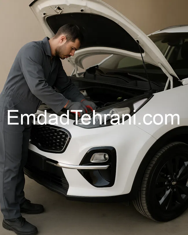 ارائه خدمات امداد خودرو برندهای وارداتی