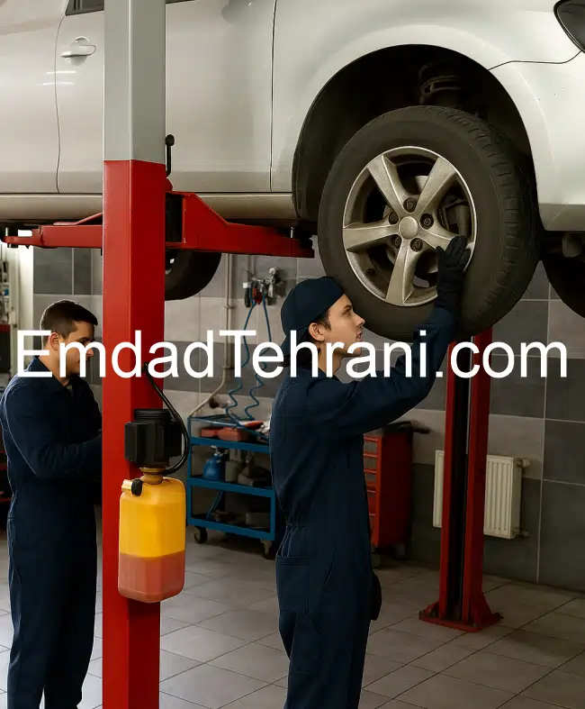 امداد خودرو غرب تهران با امداد تهرانی