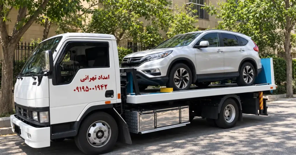 حمل خودرو با کفی خودرو بر در تهران