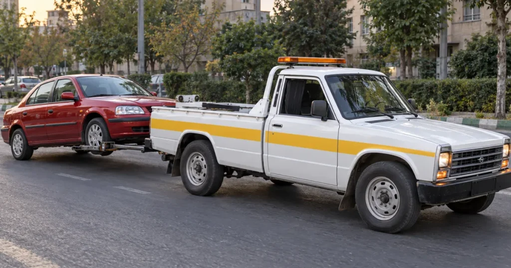 تعمیر خودرو در محل یا یدک کش