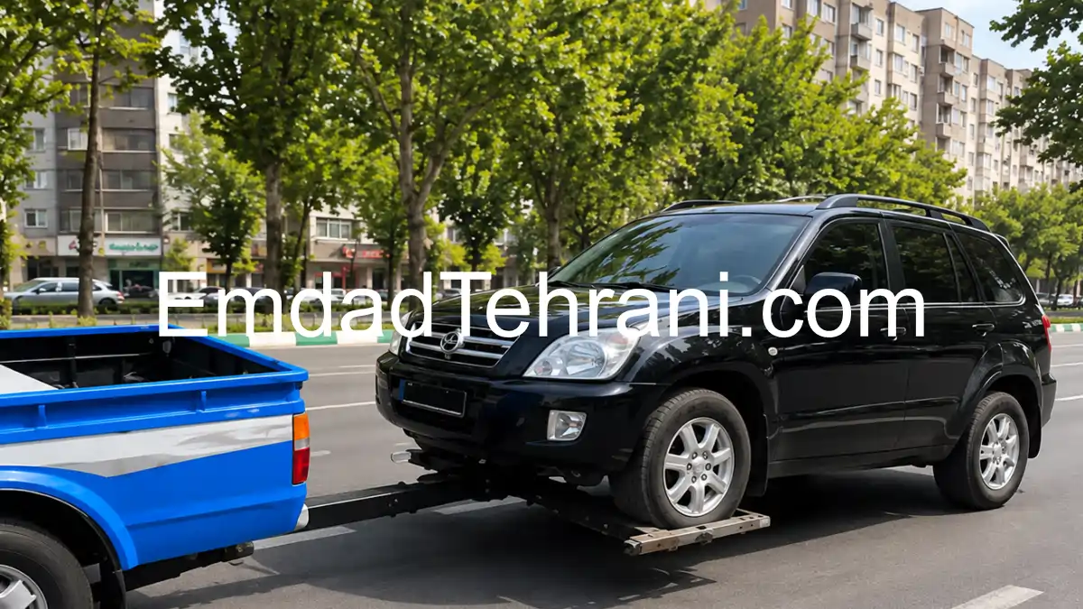 امداد خودرو تهران شبانه روزی 7 روز هفته
