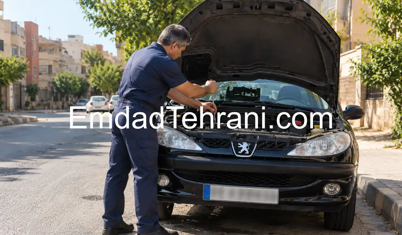 امداد خودرو سیار تهران ویژه خودروهای داخلی